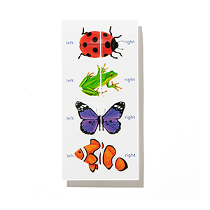 Left & Right Shoe Stickers